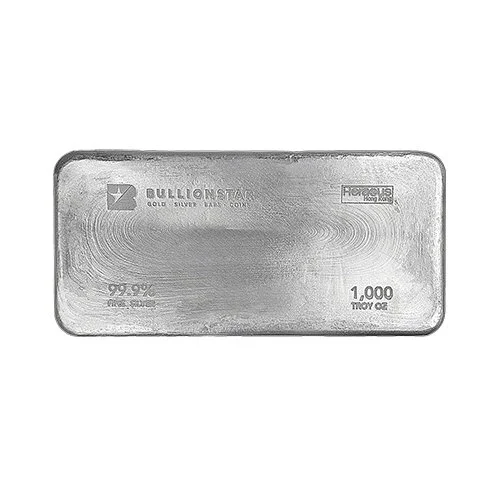 1000 oz Comex Bar — Top View