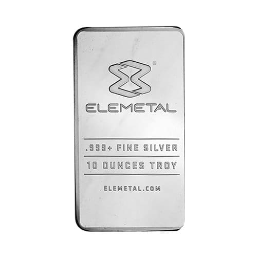 10 oz Elemetal Bar — Obverse