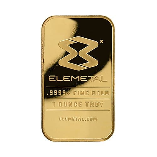 1 oz Gold Bar — Obverse