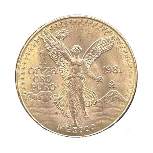 1oz Mexican Gold Libertad — Obverse
