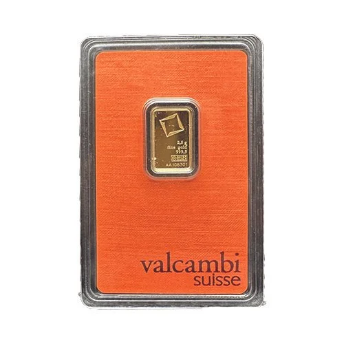 2.5g Gold Bar — Obverse