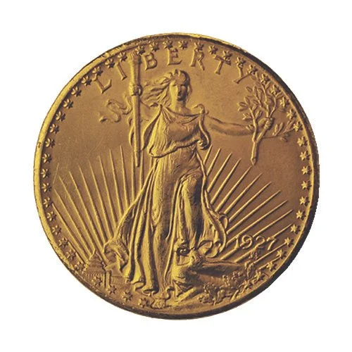 $20 Double-Eagle, St. Gaudens Type — Obverse