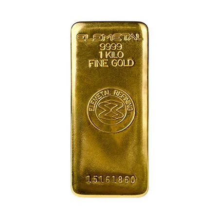 1 Kilo Gold Bar