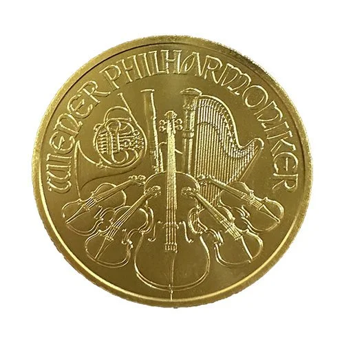 ½ oz Austrian Gold Philharmonic — Obverse