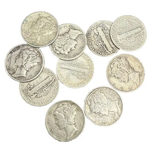 90% Silver Mercury Dimes — Coinage