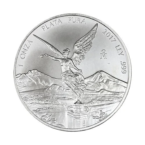 Mexican 1oz Silver Libertad — Obverse