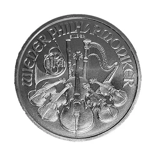 Austrian Silver Philharmonic — Obverse