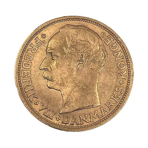 Denmark Gold 20 Kroner — Obverse