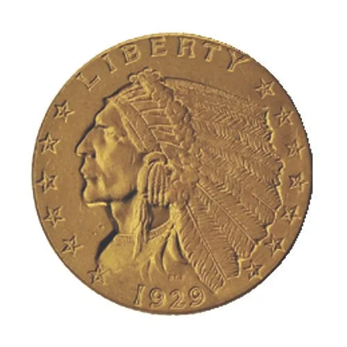 $2.5 Gold Indian Head