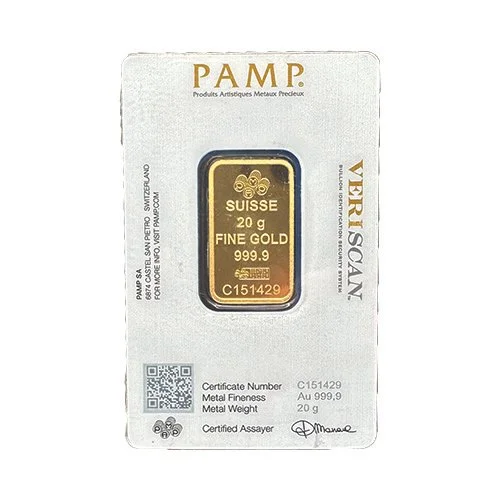 20 Gram Gold Bar
