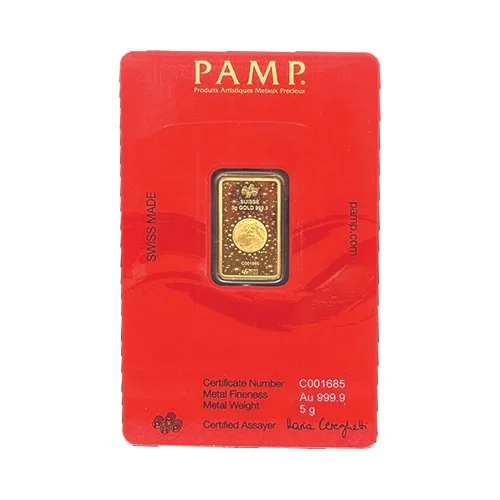 5 Gram Gold Bar