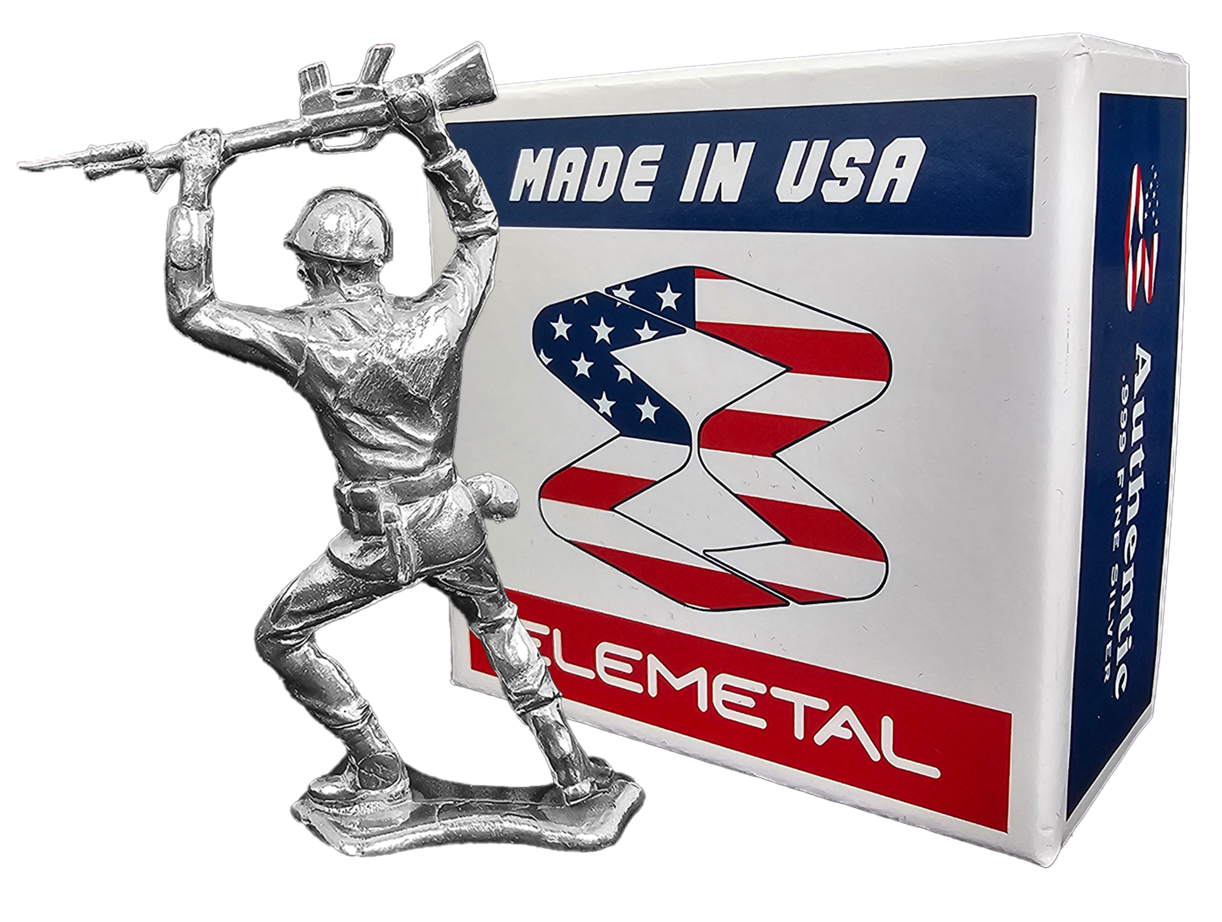 Bayonet Silver Soldier — Back + Box