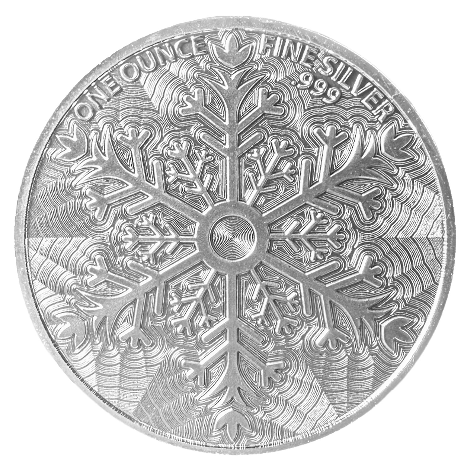 Silver 2025 Christmas Eve Round — Reverse