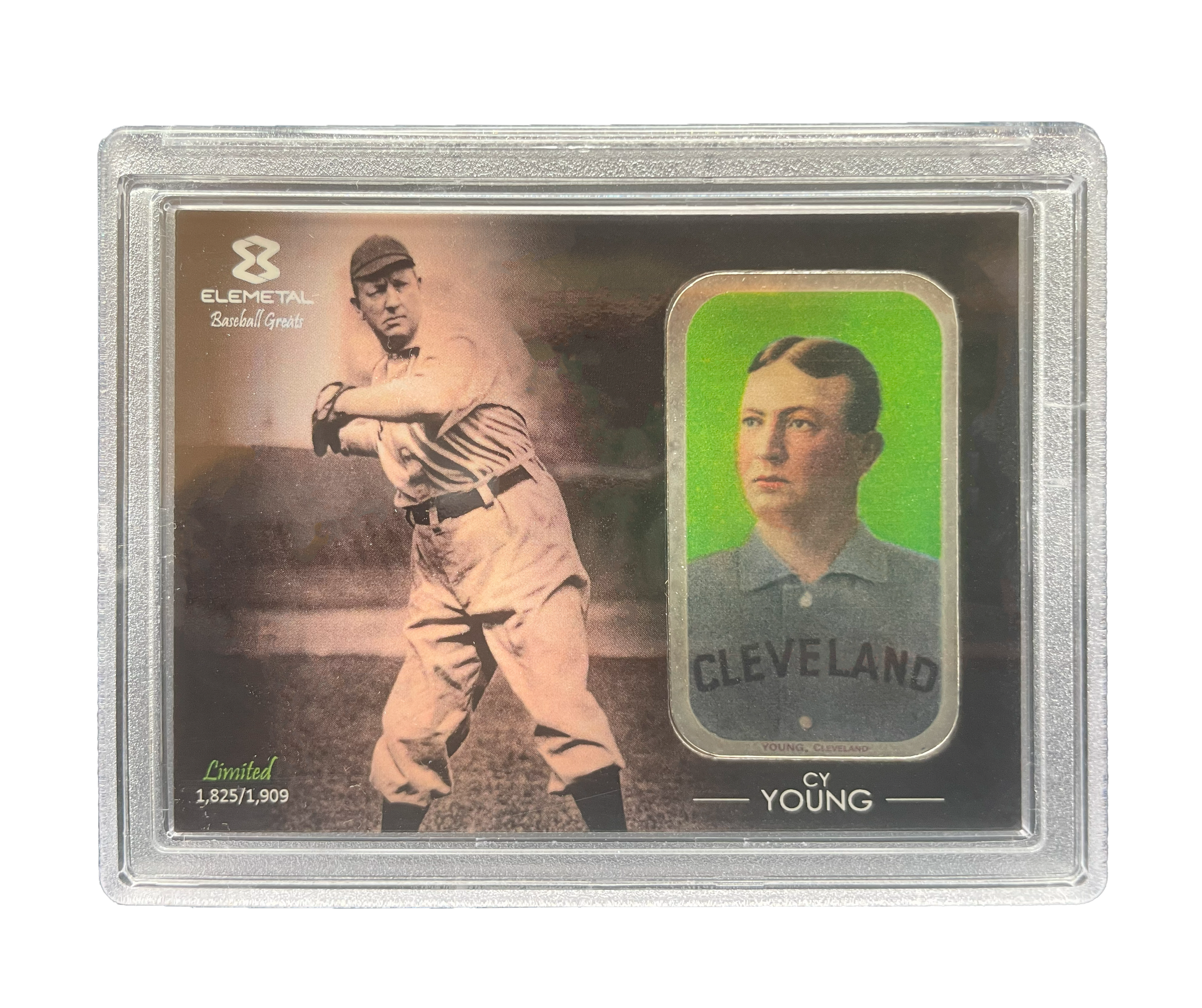 Cy Young | T-206 Baseball Greats Series — Front 3