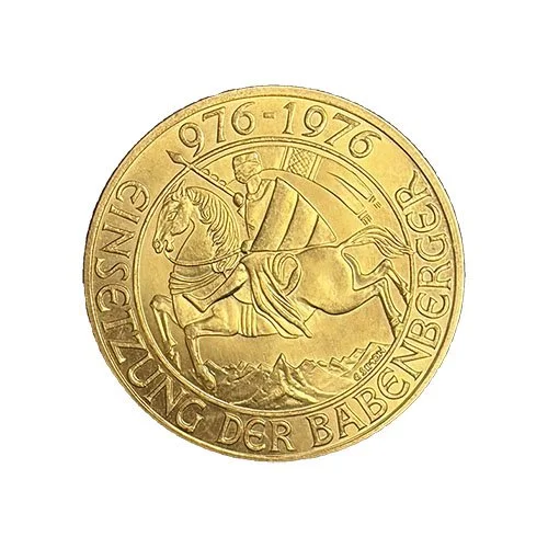 Austrian Gold 1000 Schilling — Obverse