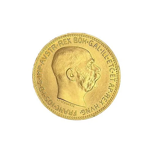 Austrian Gold 20 Corona — Obverse