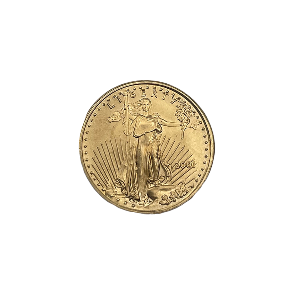 1/10 oz American Gold Eagle — Obverse