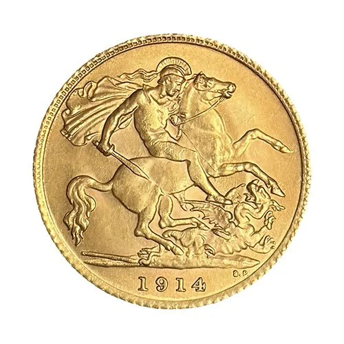 ½ Pound British Sovereign