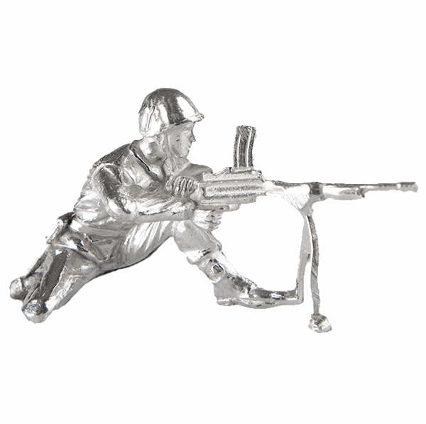 Gunner Silver Soldier — Front
