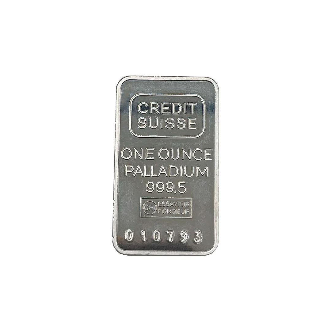 1 oz Palladium Bar