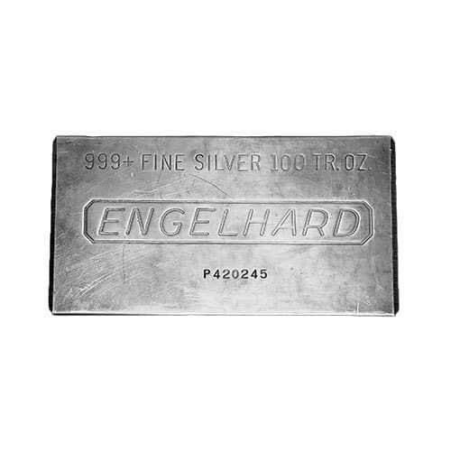 100 oz Englehard Bar | Elemetal