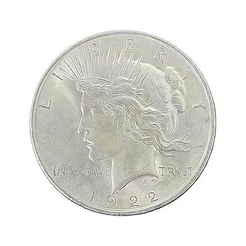90% Silver Peace Dollar — Obverse
