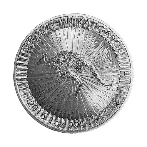 Australian Silver Kangaroo — Obverse