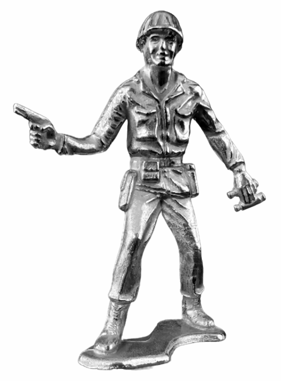 Sarge Silver Soldier — Front