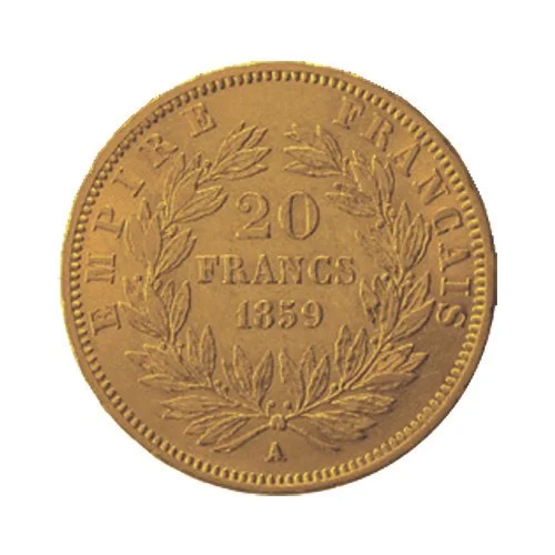 Napoleon III 20 Franc