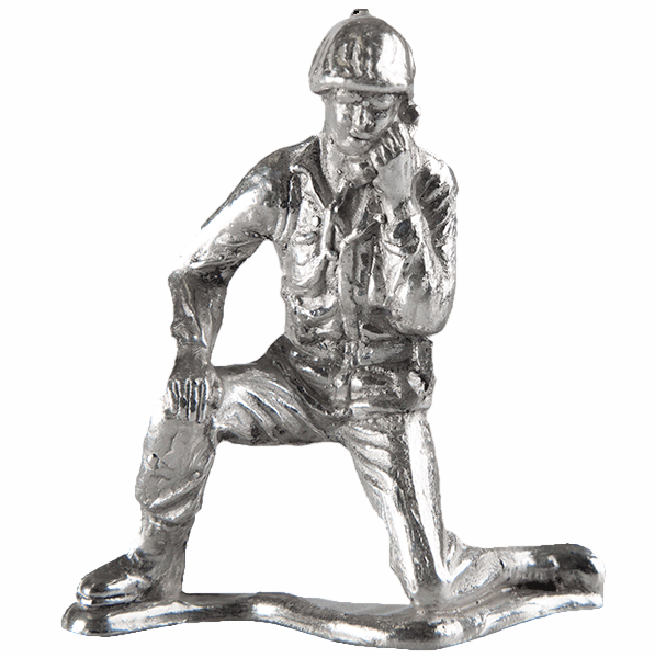 Radioman Silver Soldier — Front