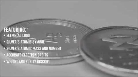 Elemetal 1oz Silver Round an affordable and certified means to increase your holdings in .999 Fine Silver