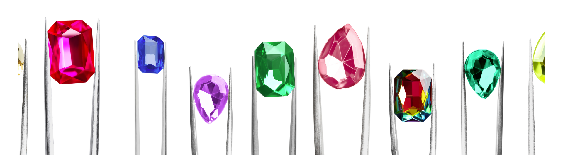 A header image for a blog about the most common and popular birthstones in U.S. cities and states