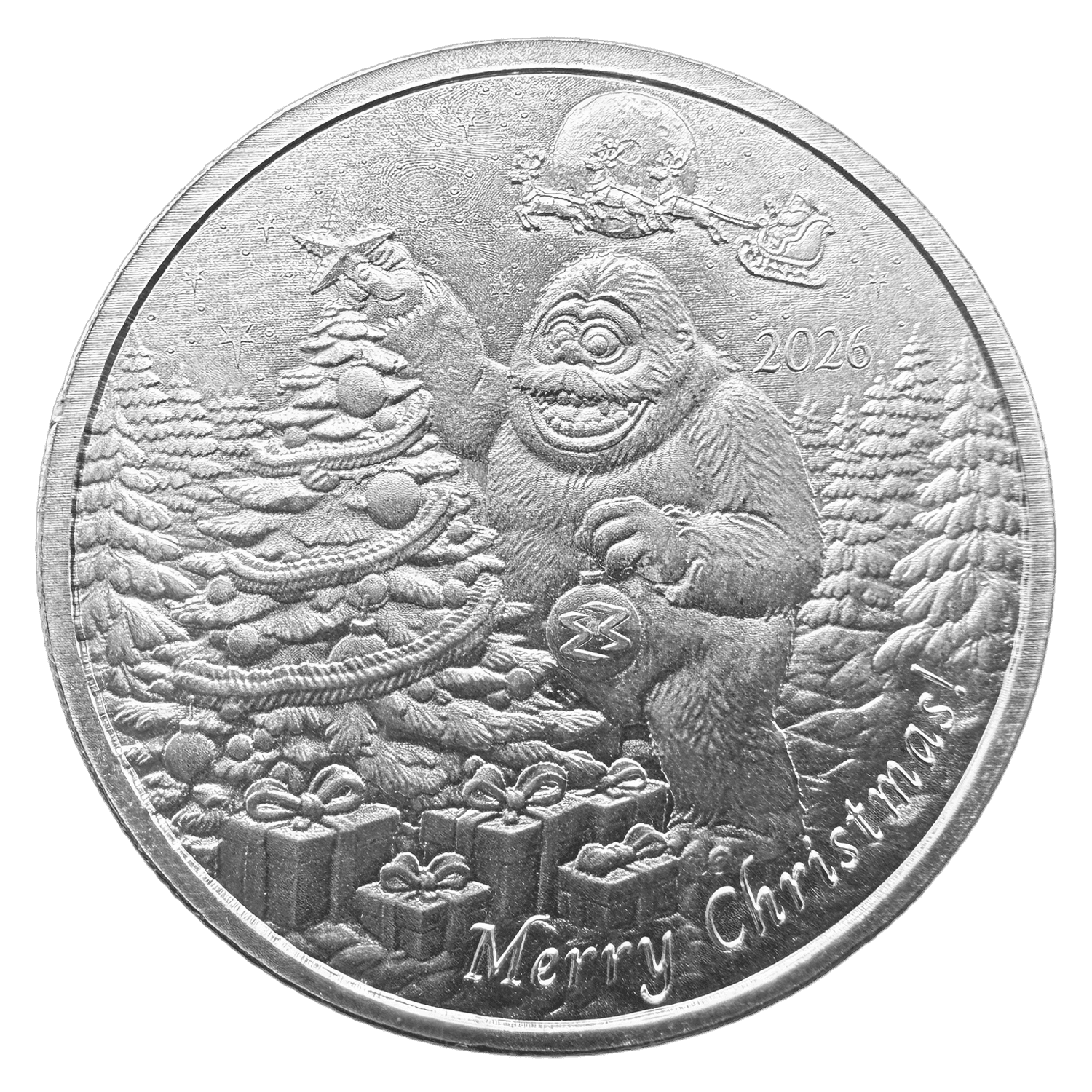 2026 Christmas Round — Obverse