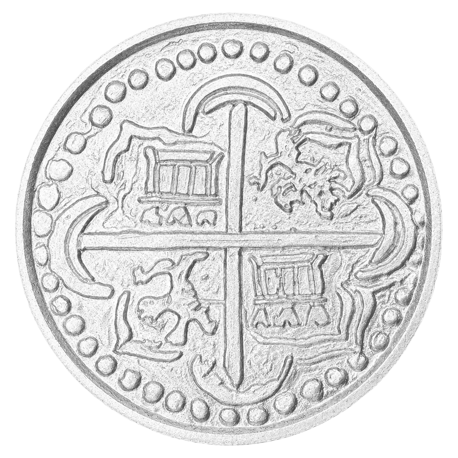 The Atocha — Obverse